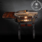 Cargar imagen en el visor de la galería, LA DIABLA Asador Premium de 80 CM con acabado PAVONADO
