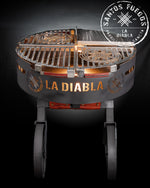 Cargar imagen en el visor de la galería, LA DIABLA Asador Premium de 80 CM con acabado PAVONADO
